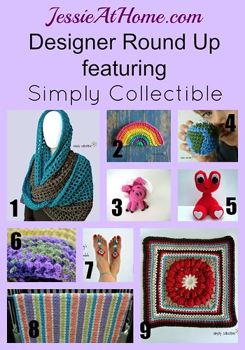 Simply Collectible ~ Crochet Pattern Round Up from Jessie At Home