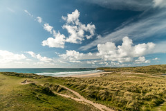 Beach views at Gwithian Cornwall