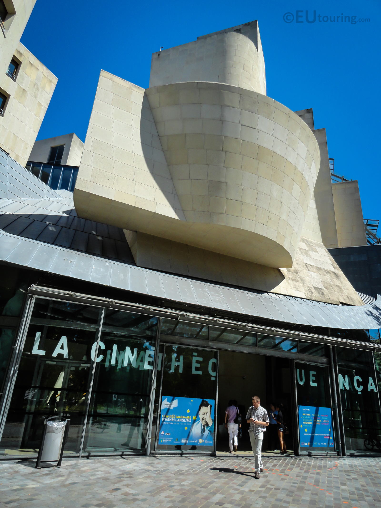 Front of La Cinematheque Francaise