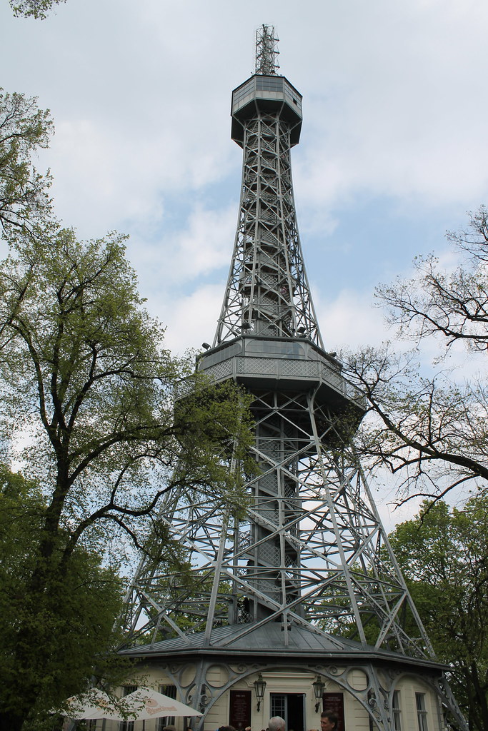Petřín observation tower.