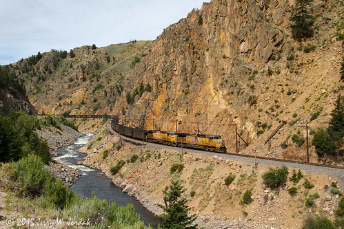 road usa up train canyon co coaltrain 5624 hotsulphursprings ac4400cw