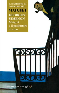 Italy: Maigret et le marchand de vin, new paper publication by Corriere della Sera (Maigret e il produttore di vino)