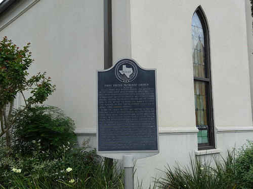 chfstew texas txdewittcounty historicmarker church