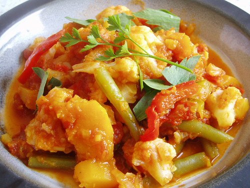 Sommerliches Gemüse-Curry