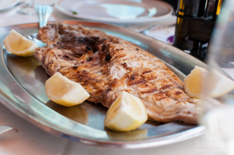 Restaurante Sueste, pescado a la parrilla a orillas del río Arade