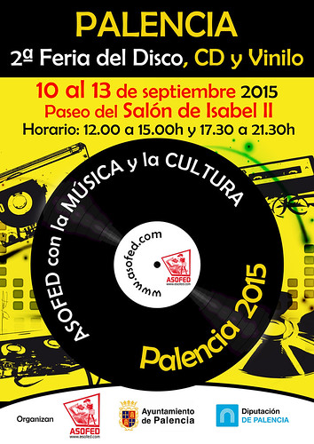 2ª Feria del Disco, CD y Vinilo de Palencia.