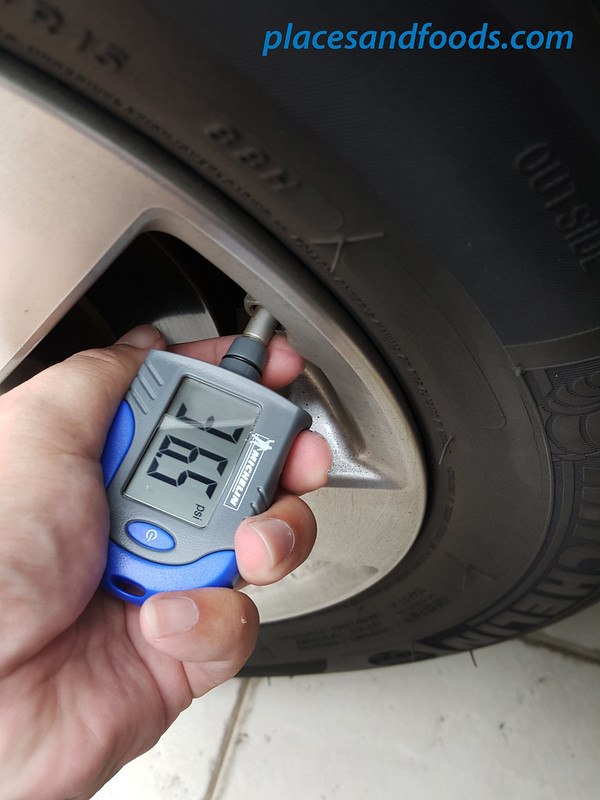 michelin tyre pressure checking