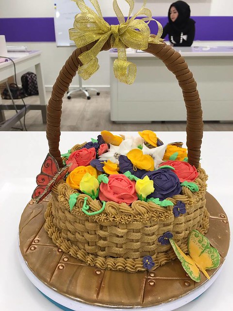 Basket Full of Flowers by Eljie Eroy Vidal
