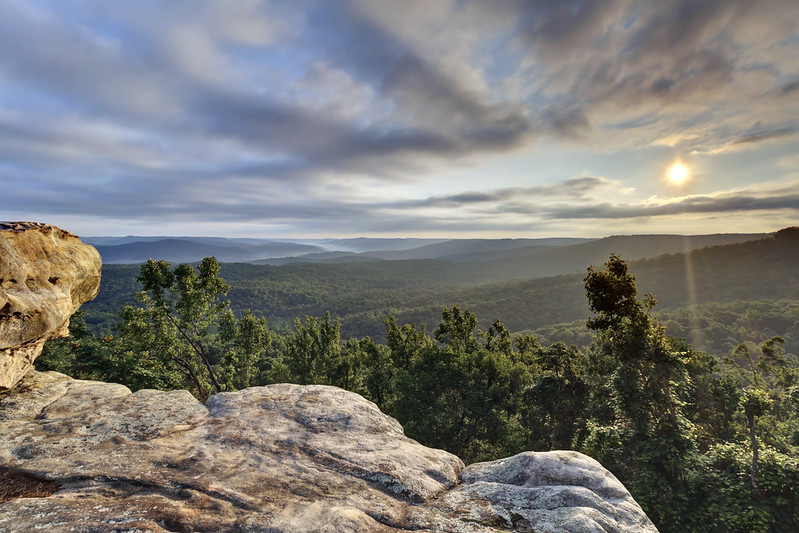 Sunrise, Rocking Rock, White County, Tennessee 1