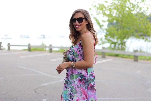 Summer Floral Maxi Dress