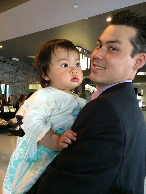 Mirei with Daddy
