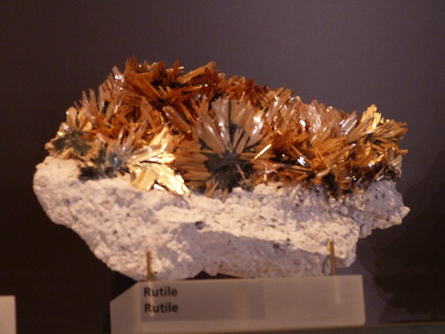 Mineral exhibit - Rutile