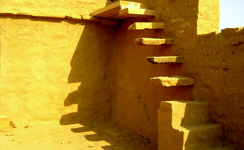 Staircase at Kuldhara, Jaisalmer