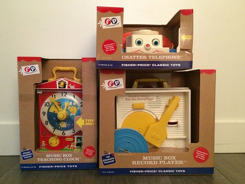 Fisher price store throwback toys