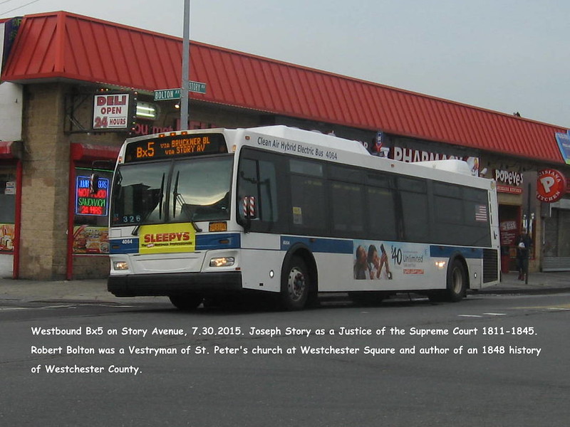 Bronx bus Bx5 Story Ave.