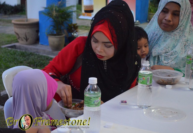 Iftar MyMahsuri di Rumah Nur Sakinah, Bandar Pengirang Subang