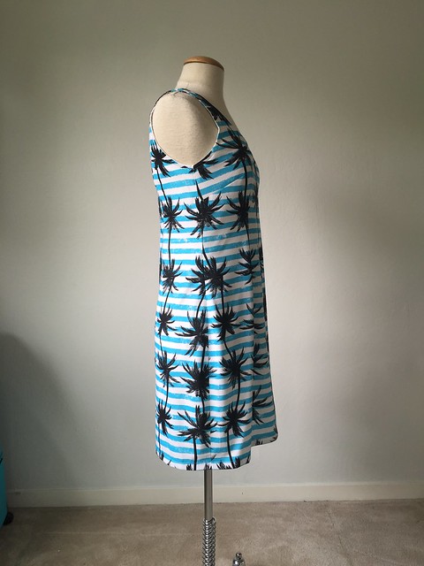 Knit stripe dresses