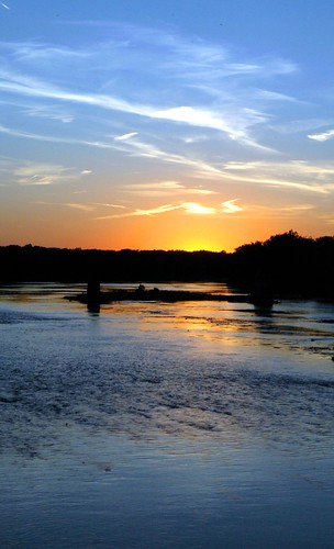 sunset river geotagged illinois rivers notblogged kankakeeriver geo:lat=412084 geo:lon=88014 notei notcipb nottwit