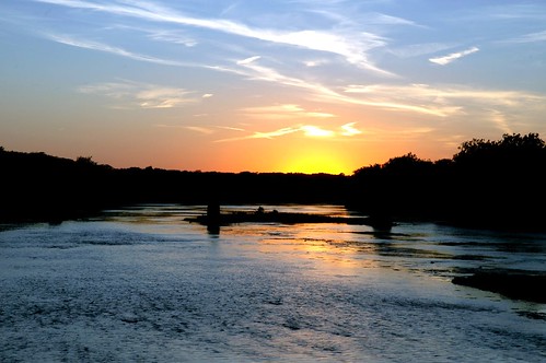 sunset river geotagged illinois rivers notblogged kankakeeriver geo:lat=412081 geo:lon=880142 notei notcipb nottwit