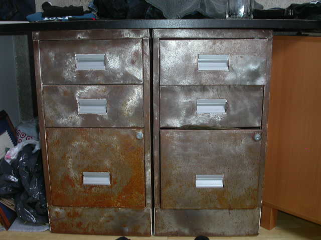 Two Distressed File Cabinets 40 Gsugar Flickr
