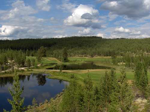 nature golf sweden sverige idre mountians