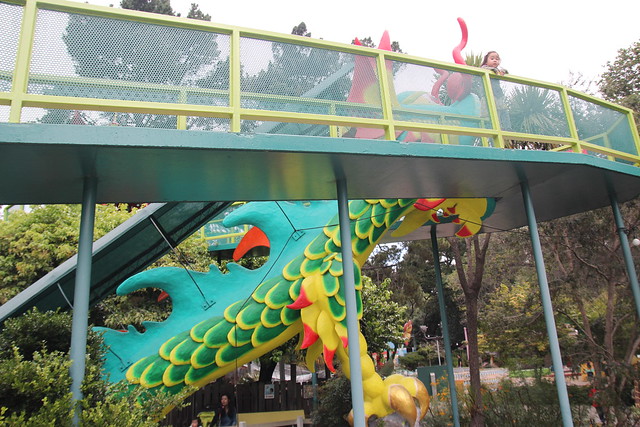 Chinese dragon slide at Fairyland