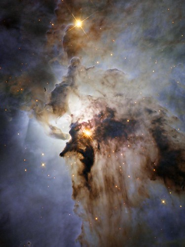star space hubble sagitarius ngc6523 lagoonnebula nasagoddard messier8