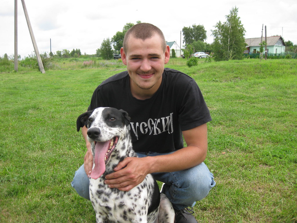 Воробьёв Андрей с собачкой