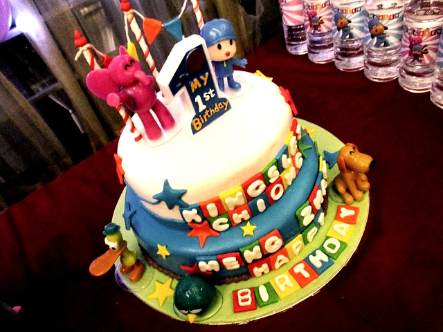 Kingsley's birthday cake
