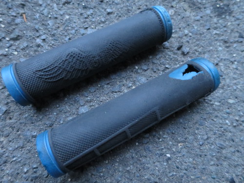 worn-out GT grips