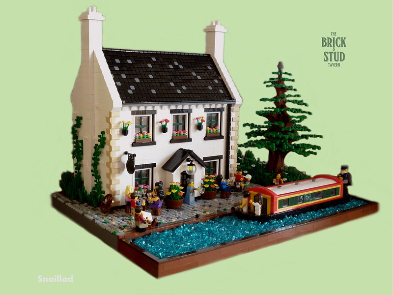 lego canal boat