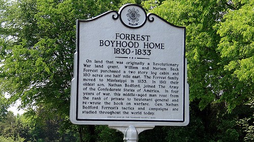 geotagged forrest general tennessee historic confederate historicalmarker chapelhill csa boyhoodhome marshallcounty nathanbedfordforrest