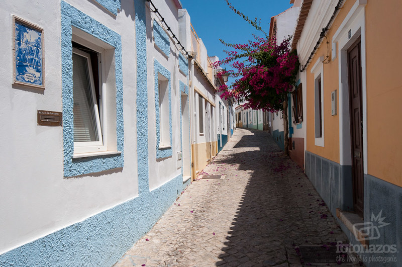 Un paseo por el casco viejo de Ferragudo, Algarve