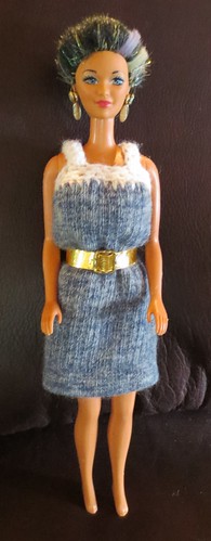 Barbie Doll Sock Dress