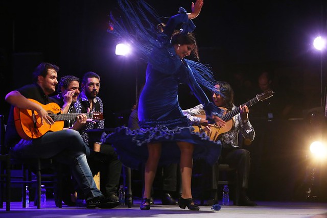 Spectacle Promesas del flamenco au Café Cantante