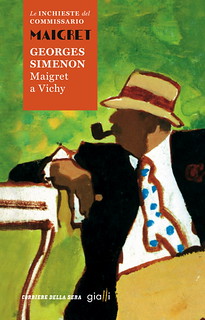 Italy: Maigret à Vichy, new paper publication by Corriere della Sera (Maigret a Vichy)