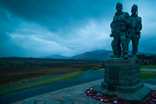 nikon d600 sigma manfrotto scotland commando memorial remembrance statue ben nevis mountain sunrise sky cloud winter landscape