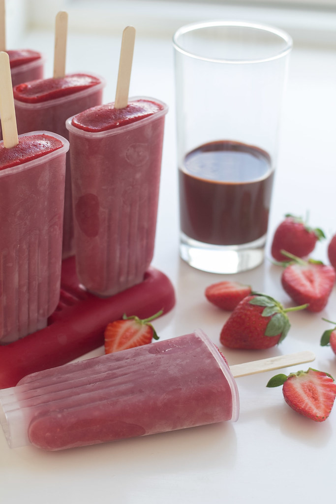Recipe for Strawberry Popsicle