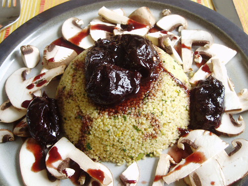 Couscous Tabbouleh with Glazed Prunes 005
