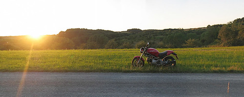 panorama monster germany widescreen motorbike motorcycle ducati motorrad ducatimonster