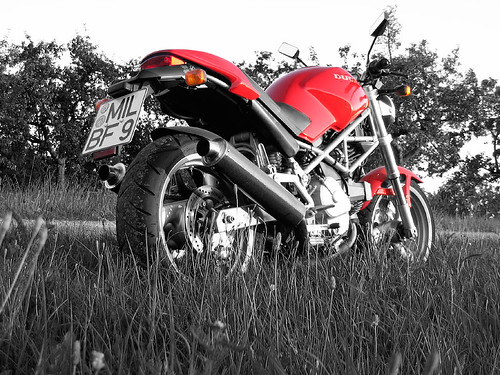 red bw monster topv111 photoshop geotagged photoshopped topv222 motorbike motorcycle ducati ixus400 ducatimonster