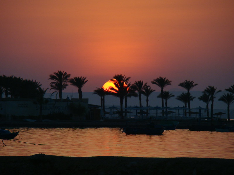 Sunset in Hurghada