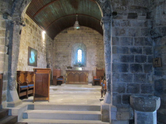 St  Fillan's kirk interior
