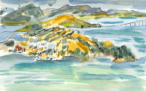 Sketchbook #90 - Trip to Angel Island