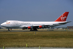Virgin Atlantic B747-238B G-VJFK LHR 12/08/1995