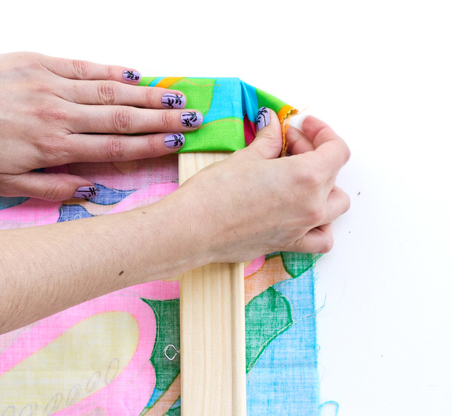 DIY Easy Fabric Art by Vitamini Handmade