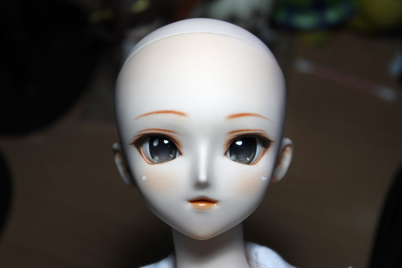 Dollfie Dream Head 05  makeup custom , encargo para Hisidia . 20322047415_77374db254_c