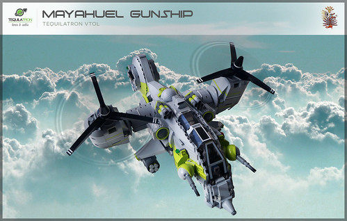 Mayahuel Gunship - DA2 - Flying high