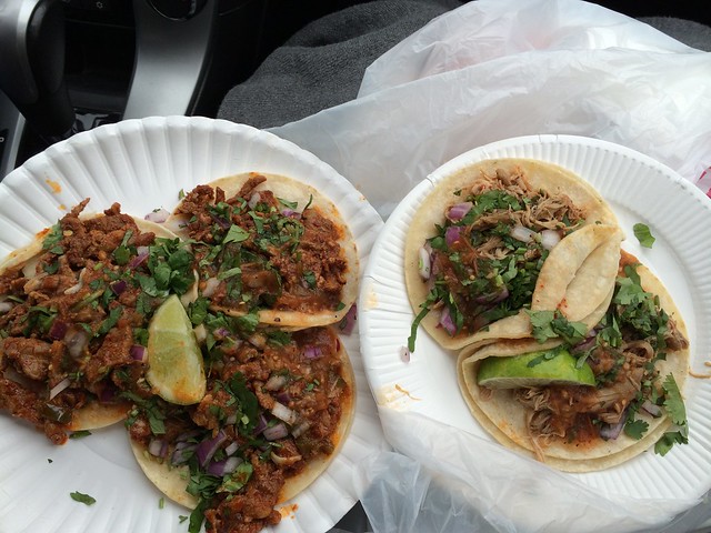 Tacos from our favorite taco truck!