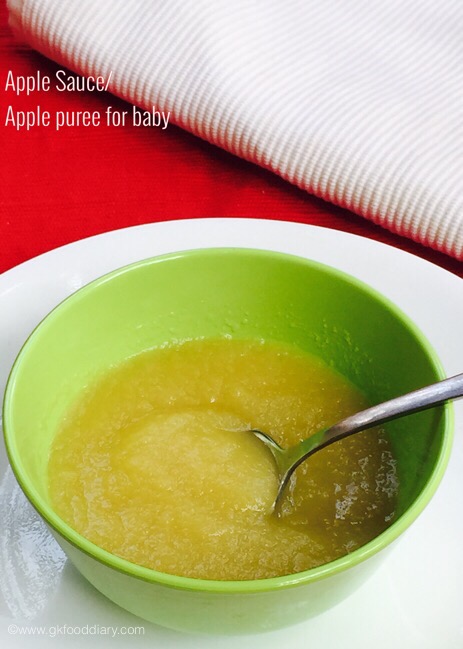 Apple Sauce for baby 3